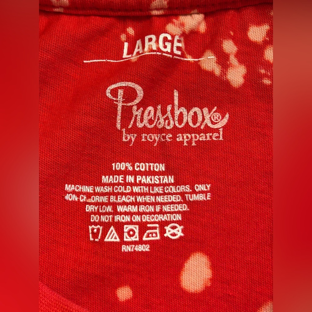Pressbox Georgia Women’s T-Shirt Size Large - Picture 3 of 4